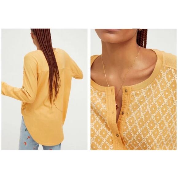 Free People Free Spirit Henley Sz S - Picture 2 of 8